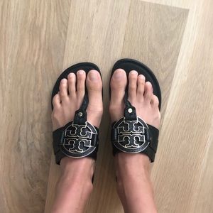 Classic Tory Burch sandals black 8.5